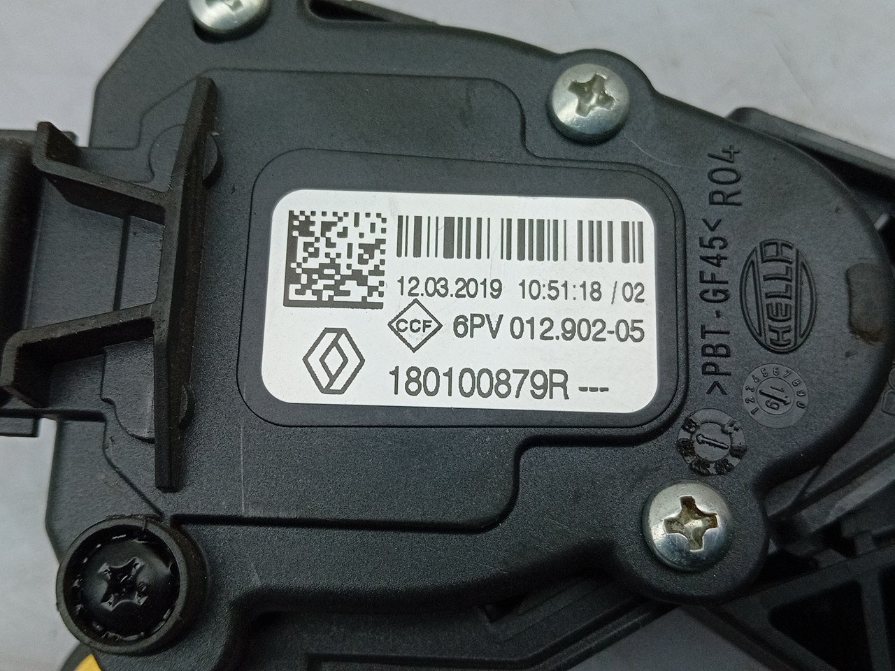 Pedal acelerador RENAULT Captur II Imagem-2