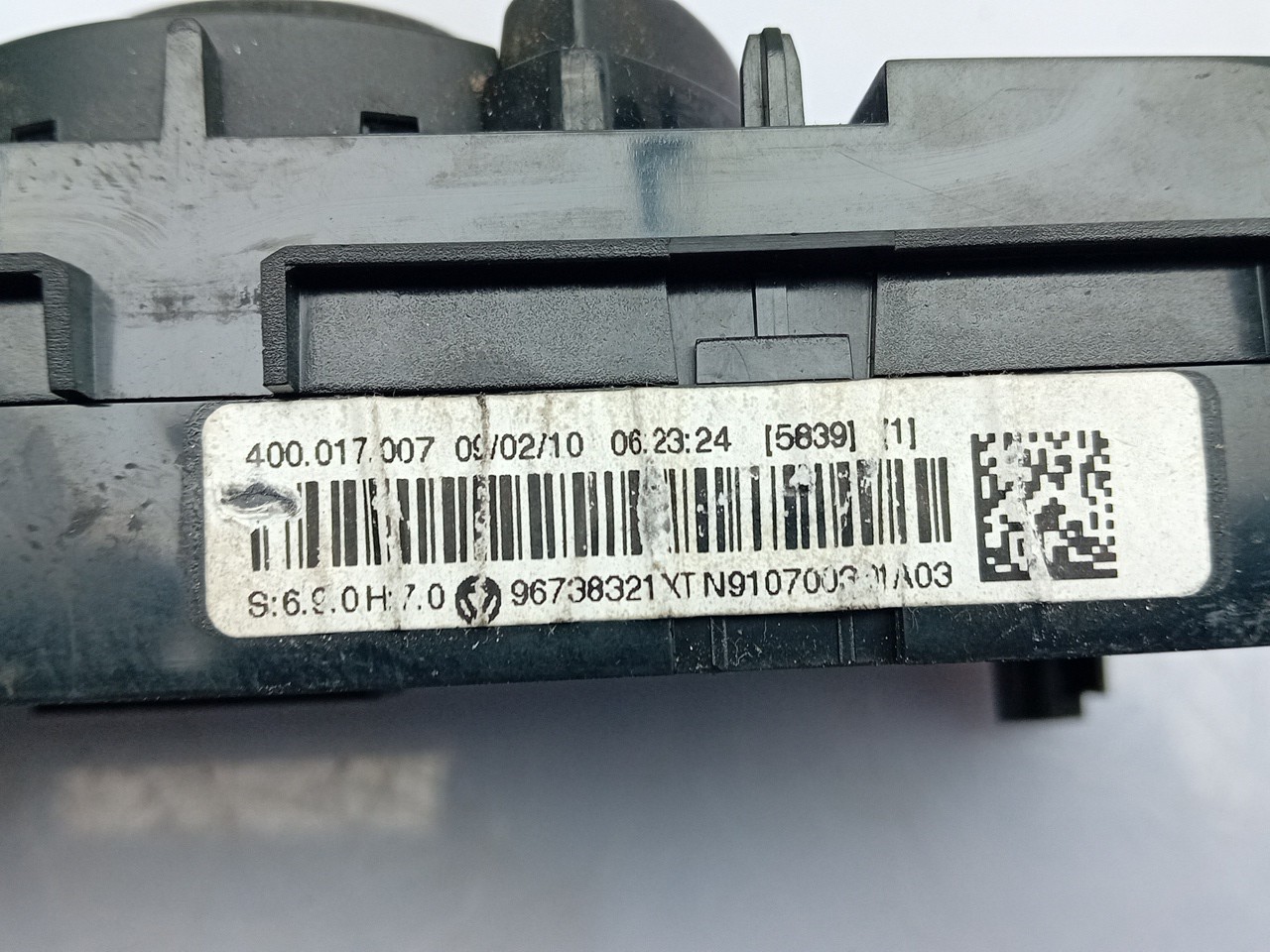 Botão / interruptor do AC PEUGEOT 5008 I (0U_, 0E_) Imagem-3