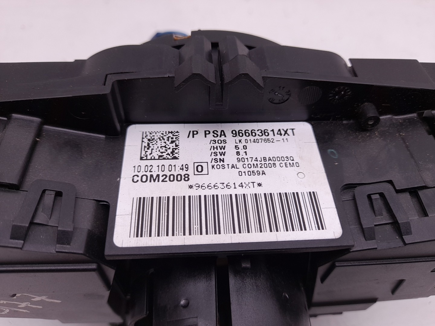 Cinta de airbags PEUGEOT 5008 I (0U_, 0E_) Imagem-4