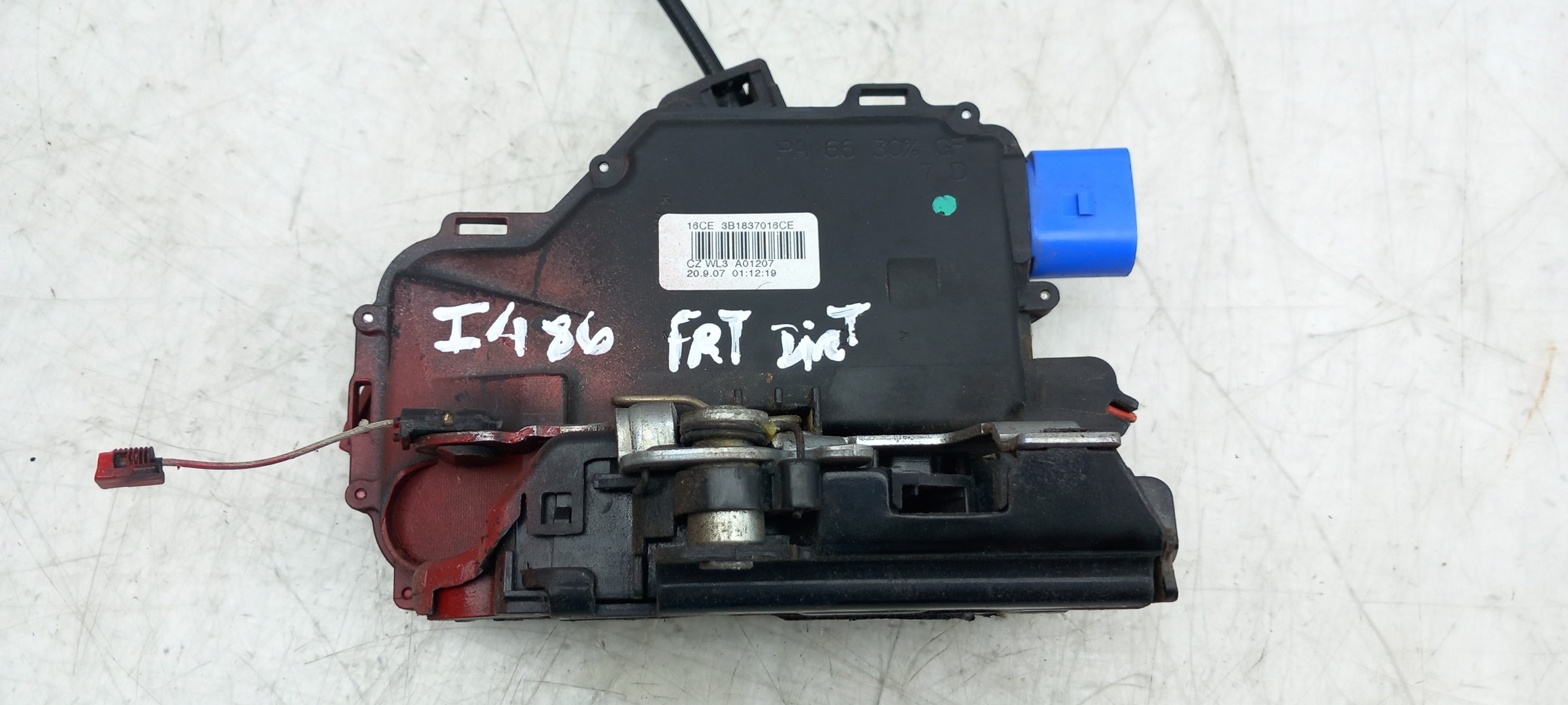 Fechadura / fecho porta frente direito SKODA Fabia II Hatchback (542, 5J) Imagem-1