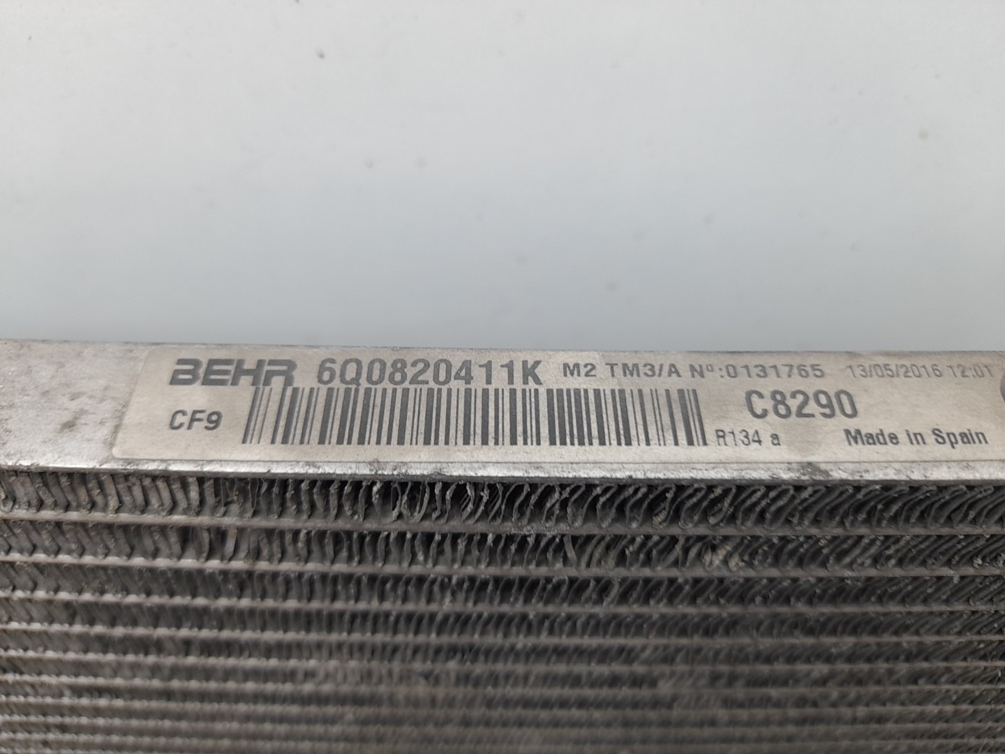 Radiateur de AC/climatisation SKODA Fabia II Hatchback (542, 5J) Imagem-2