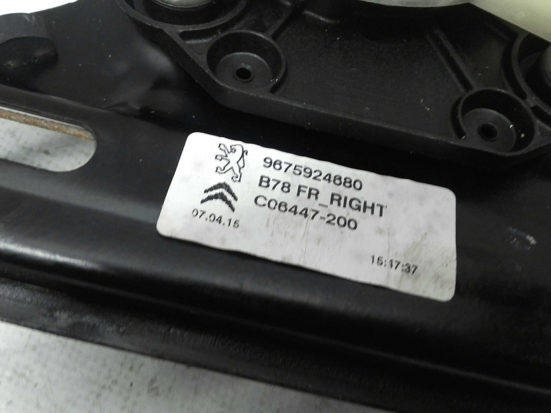 Right front window regulator CITROËN C4 Grand Picasso II (DA_, DE_) Imagem-1