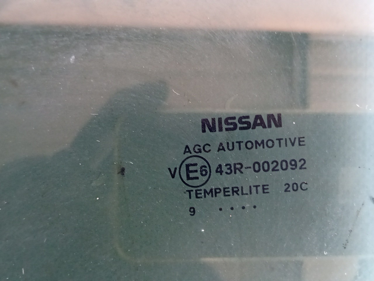 Vitre porte arrière gauche NISSAN Qashqai II (J11) Imagem-1