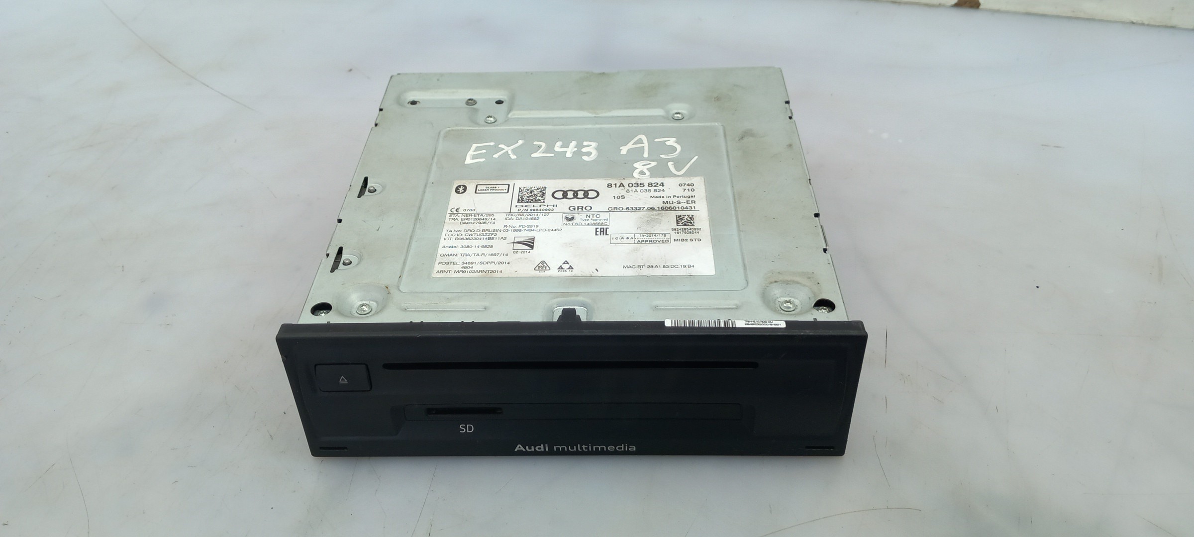 Radio / autorradio AUDI A3 Sportback (8VA, 8VF) Imagem-0