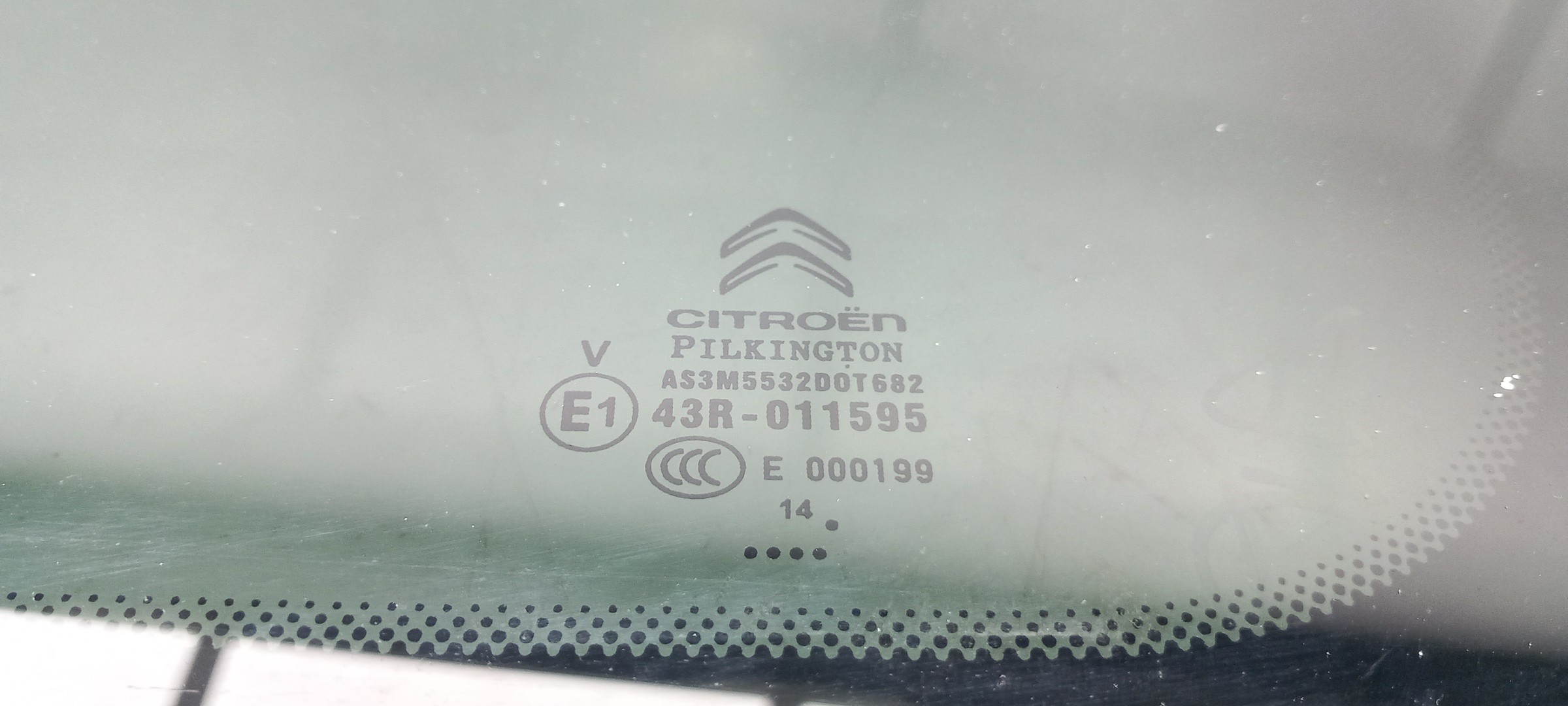 Vitre porte arrière Droite CITROËN C4 Cactus Imagem-2