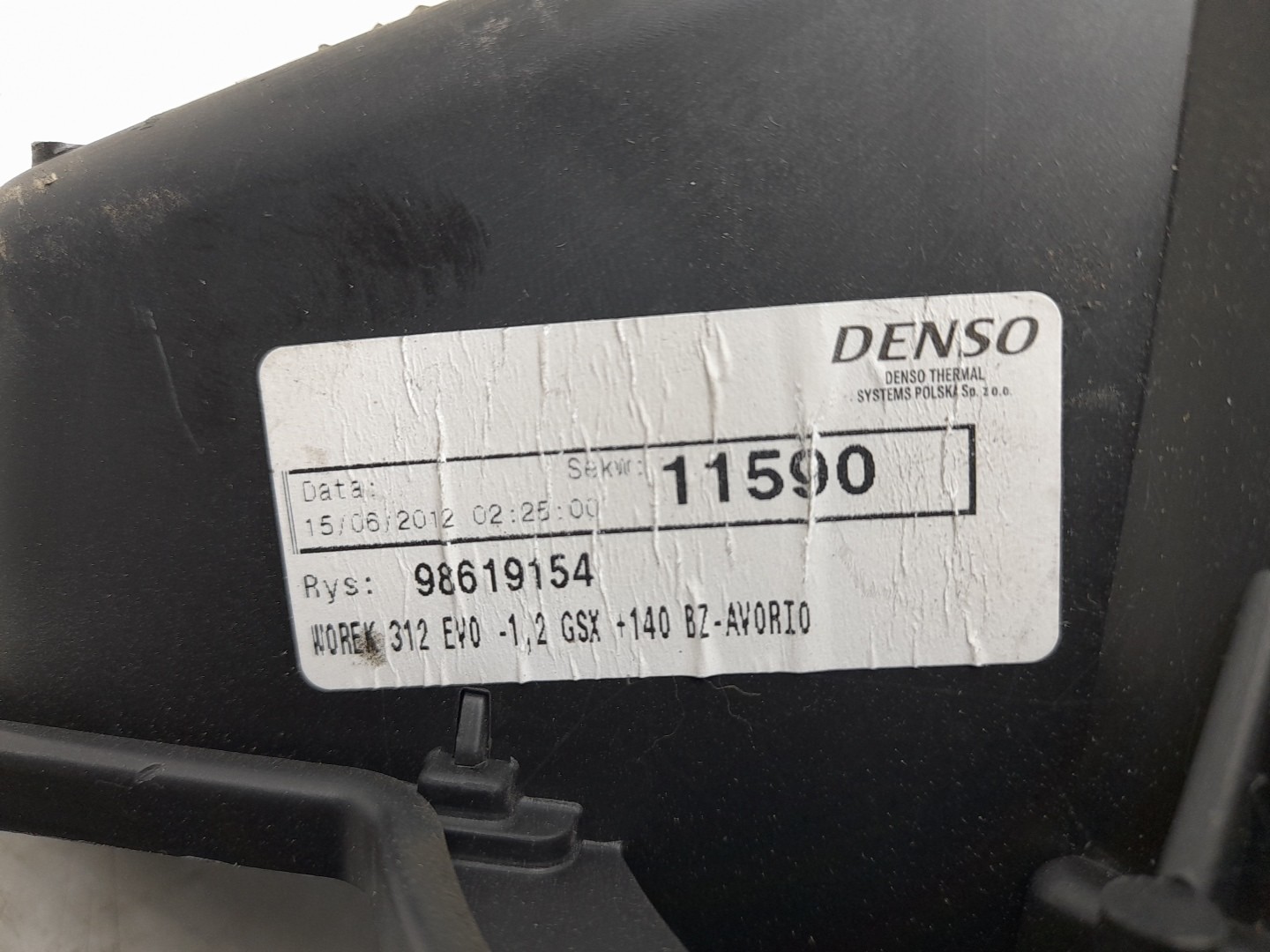 Heater Blower Motor FIAT 500 (312_) Imagem-3
