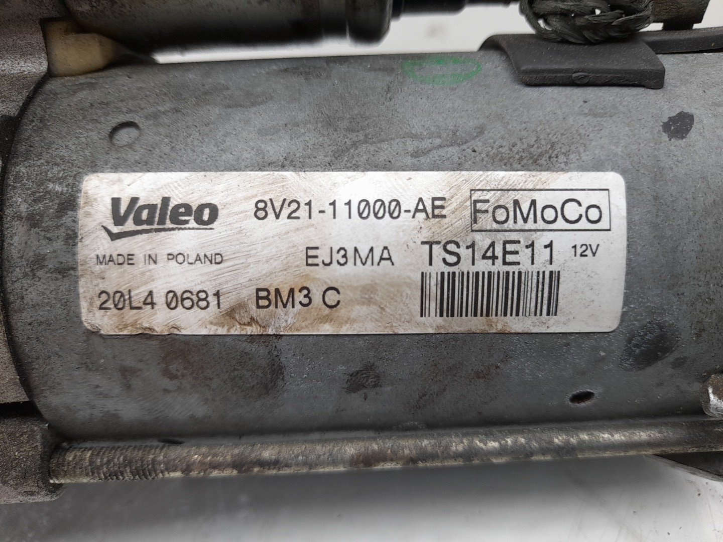 Motor de arranque FORD Transit Courier I Imagem-2