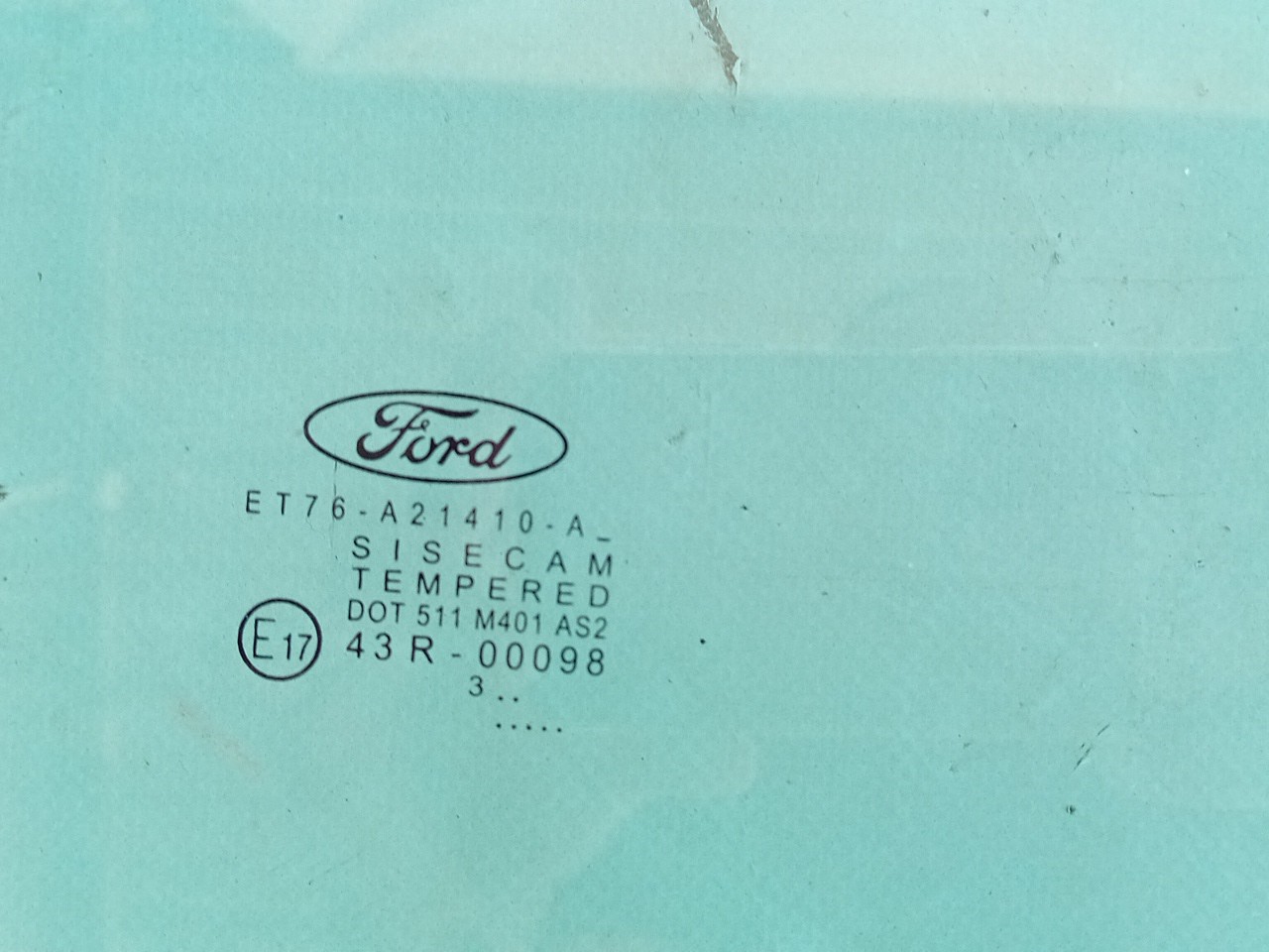 Vetro porta anteriore destra FORD Transit Courier I Imagem-1