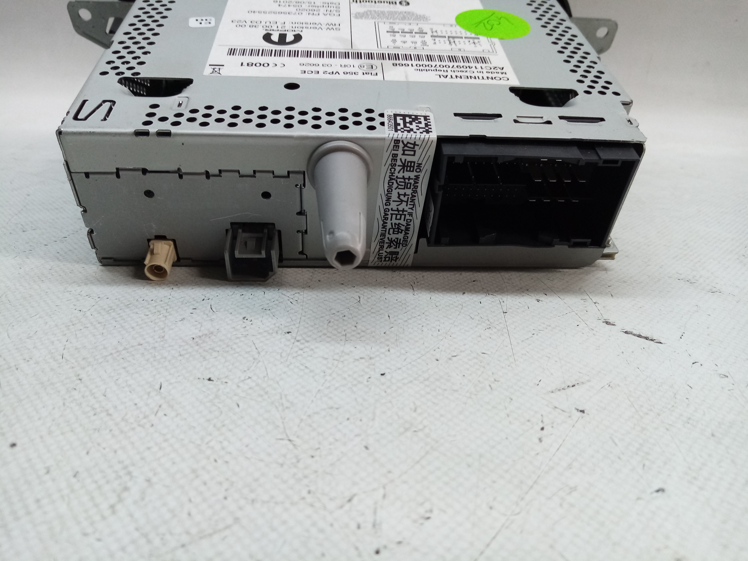 Display / schermo informazioni FIAT Tipo Hatchback (357_) Imagem-1