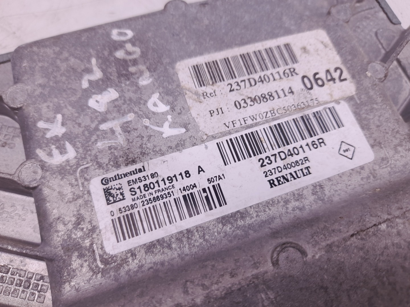 Calculateur /  Unité de contrôle moteur RENAULT Kangoo Express (FW0/1_) Imagem-2