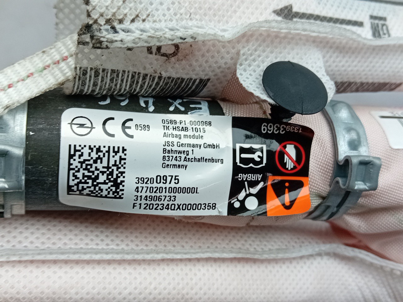 Airbag cortina esquerdo OPEL Insignia B Grand Sport (Z18) Imagem-2