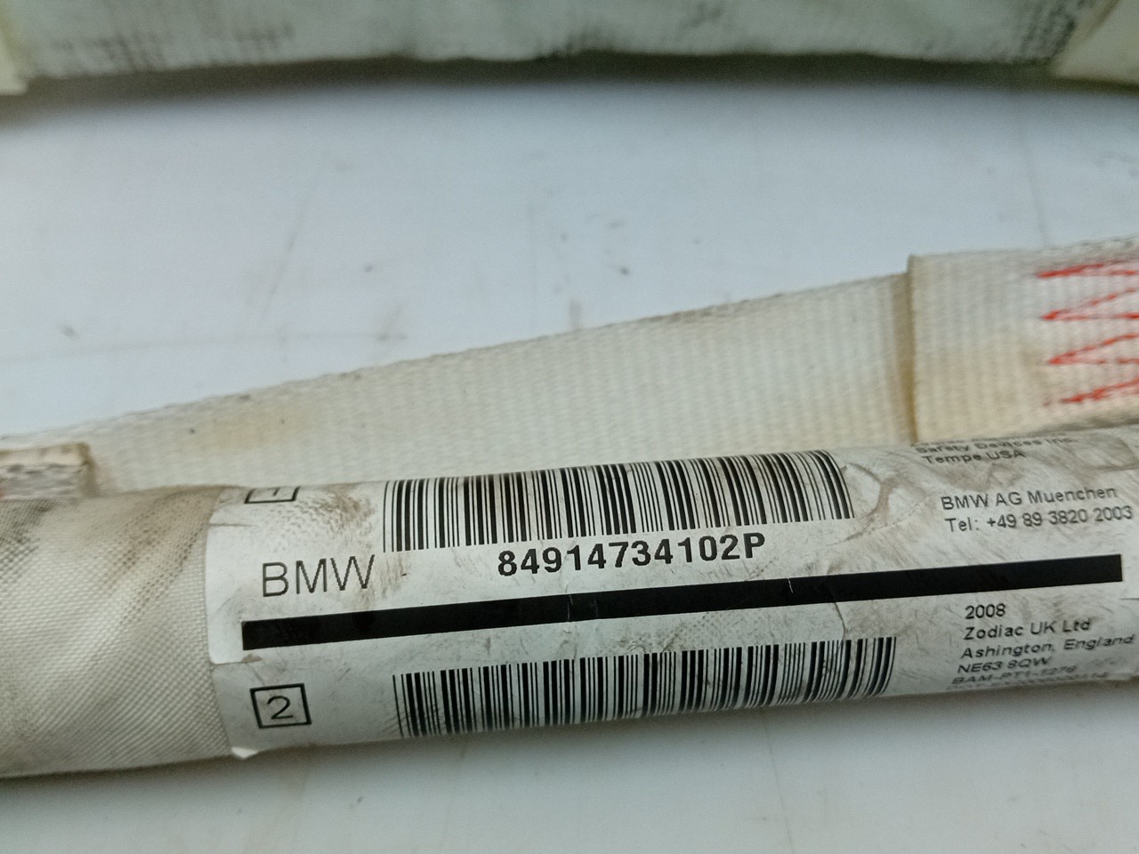 Airbag Rideau Guache BMW 5 Touring (E61) Imagem-2
