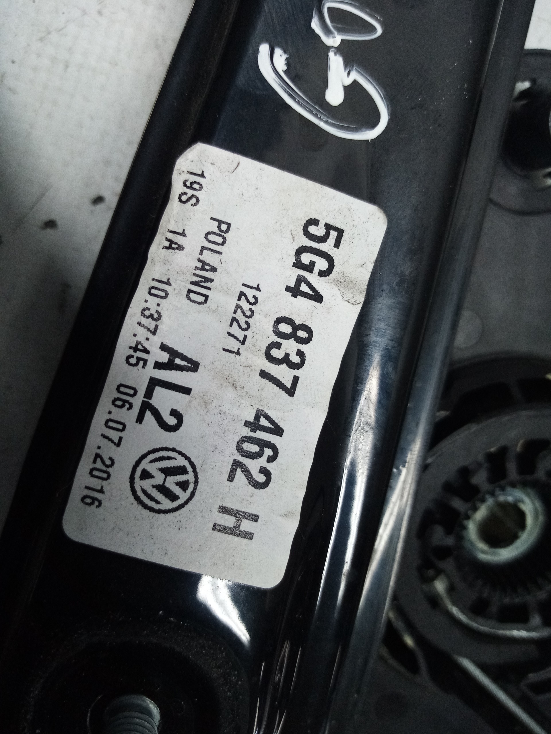 Elevador vidros frente direito VOLKSWAGEN Golf VII (5G1, BQ1, BE1, BE2) Imagem-1