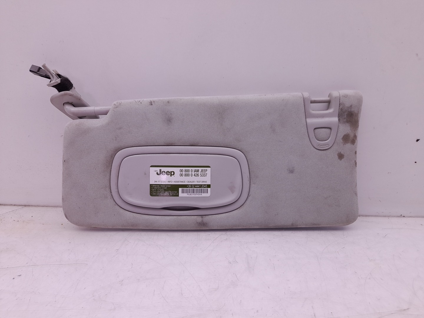 Left Sun Visor JEEP Compass (MP, M6) Imagem-1