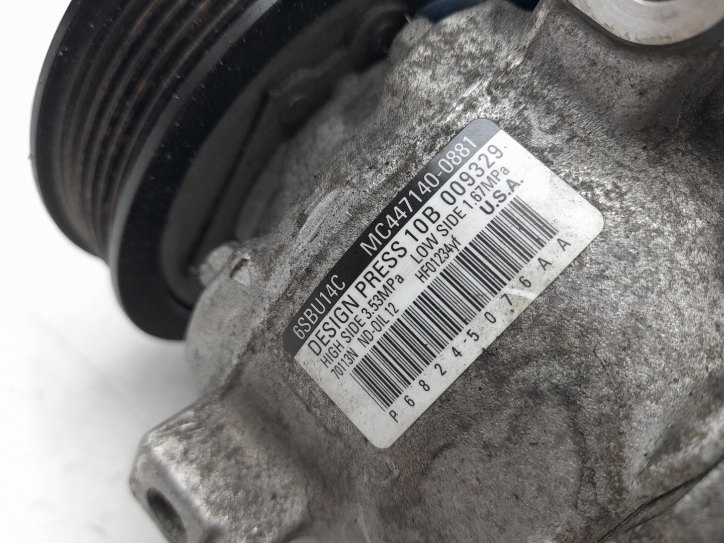 Compressor AC JEEP Compass (MP, M6) Imagem-4