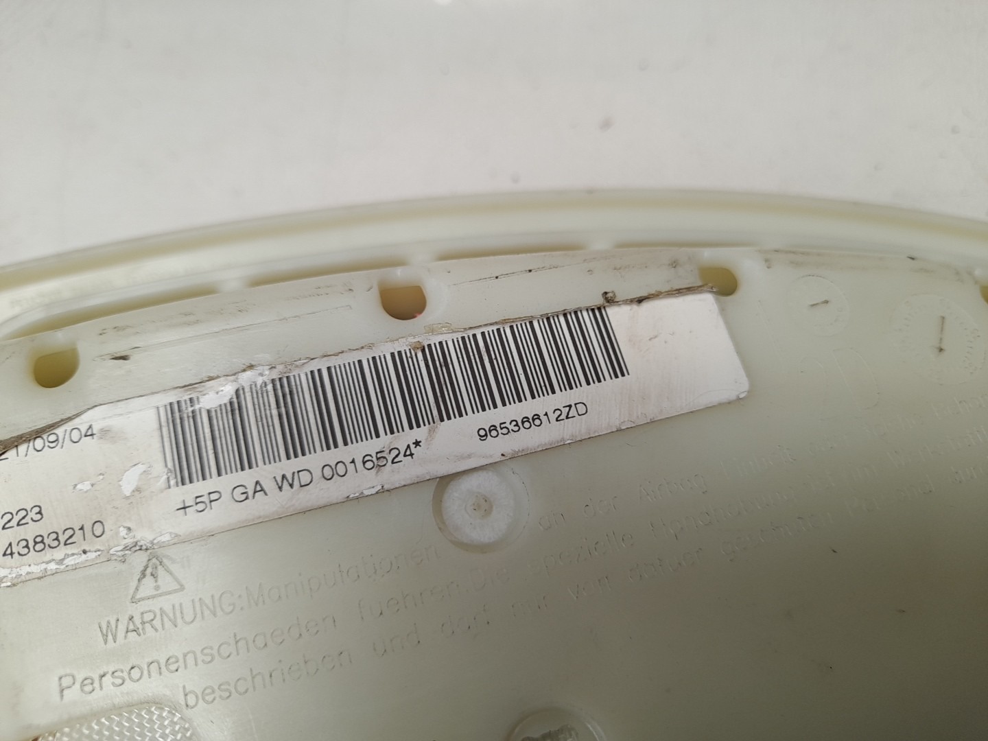 Airbag banco direito CITROËN C4 I (LC_) Imagem-2