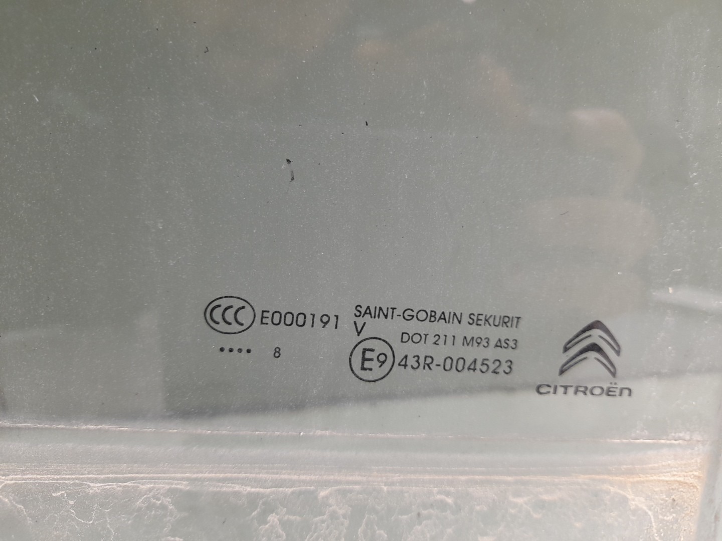 Right rear door glass CITROËN C4 Spacetourer (3D_) Imagem-1