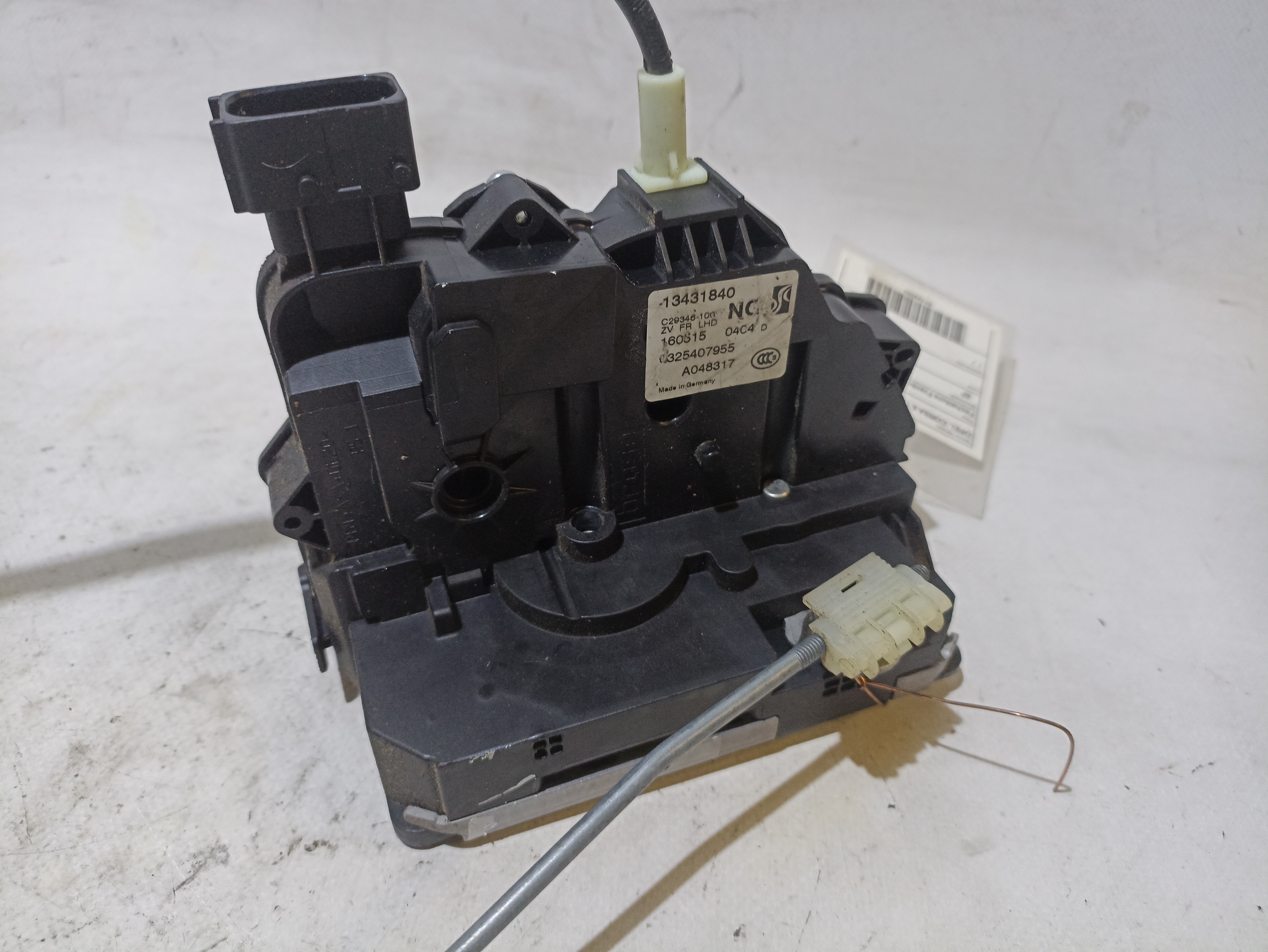 Serrure Avant Droite OPEL Corsa E Imagem-2