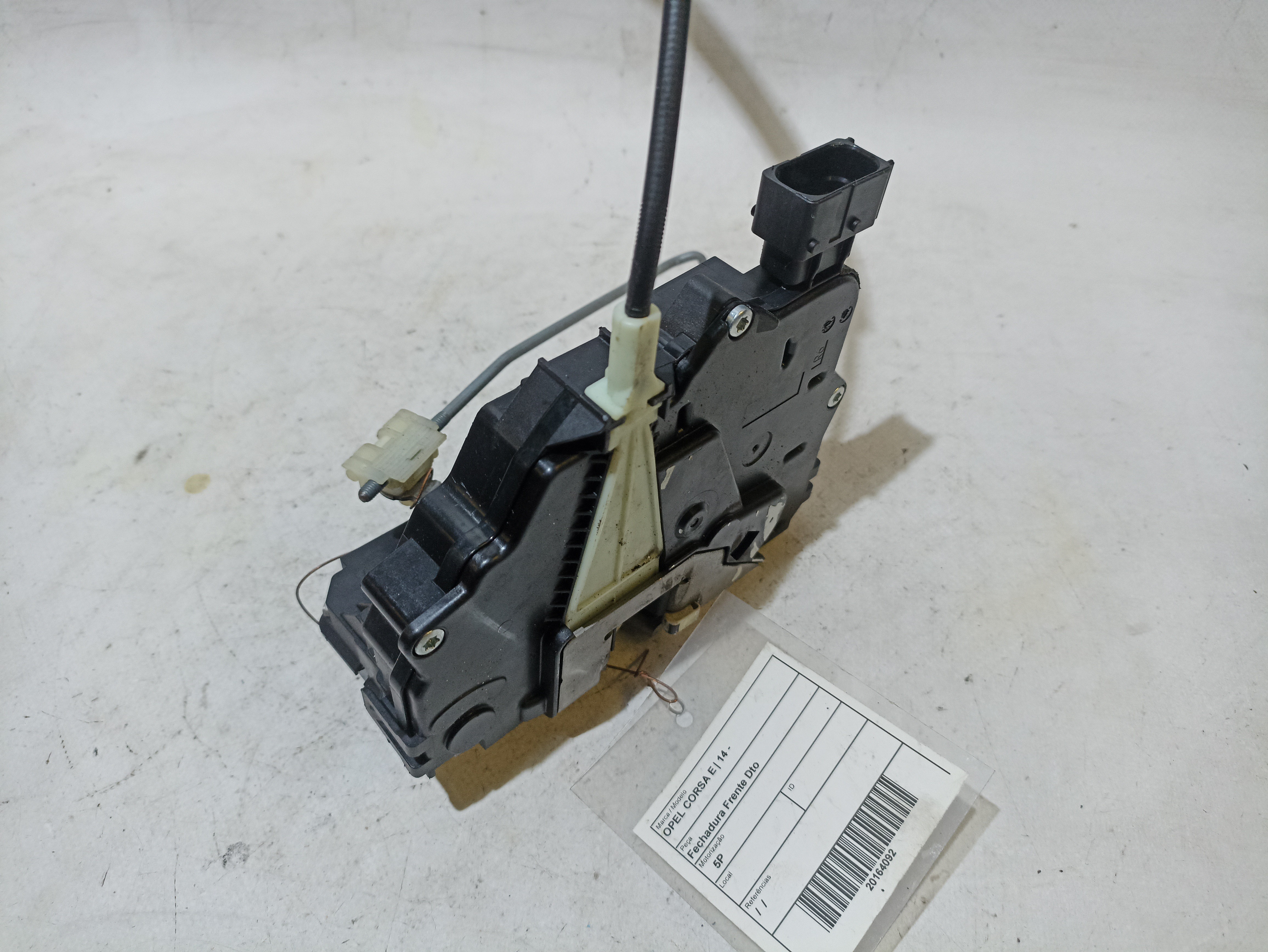 Serrure Avant Droite OPEL Corsa E Imagem-1
