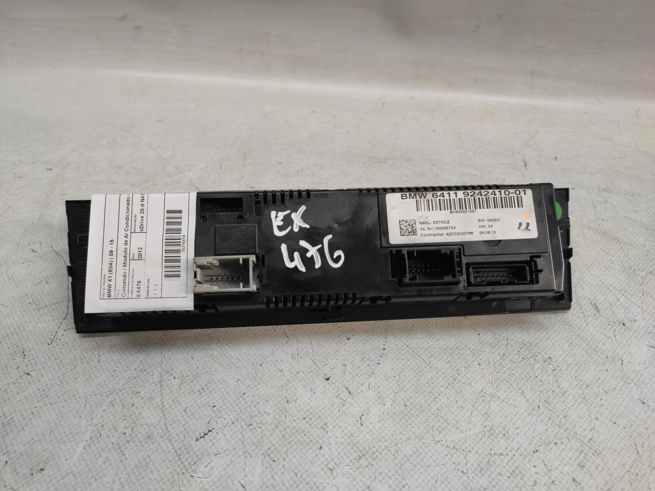 AC switch BMW X1 (E84) Imagem-1