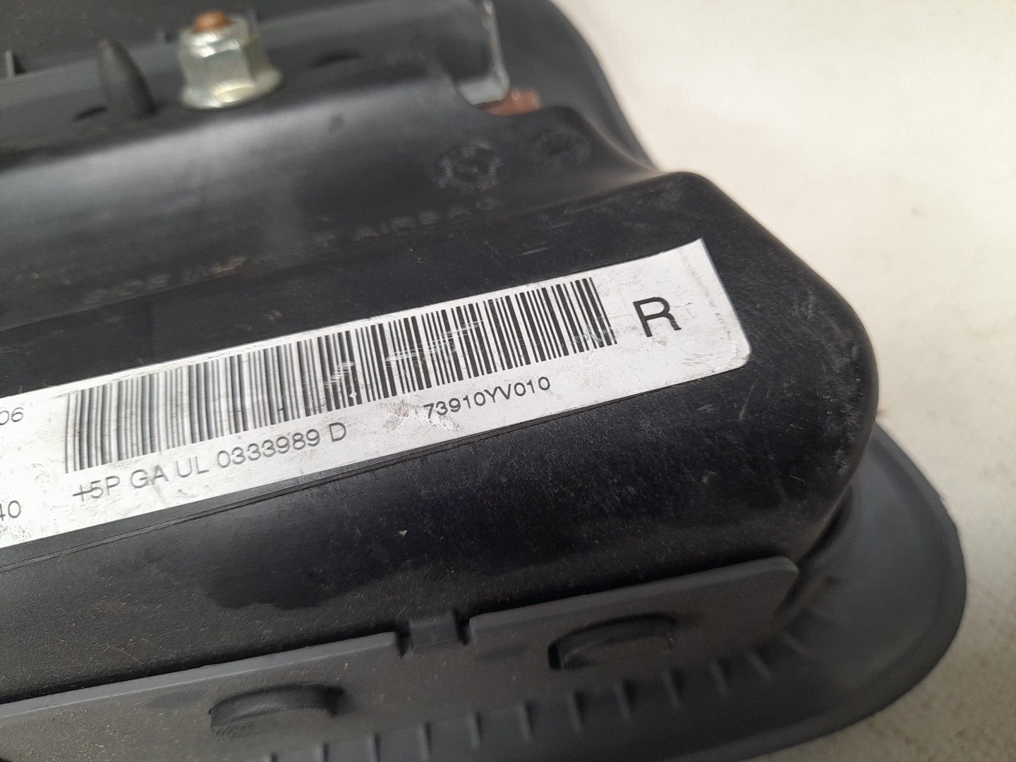 Right Seat Airbag PEUGEOT 107 Imagem-2