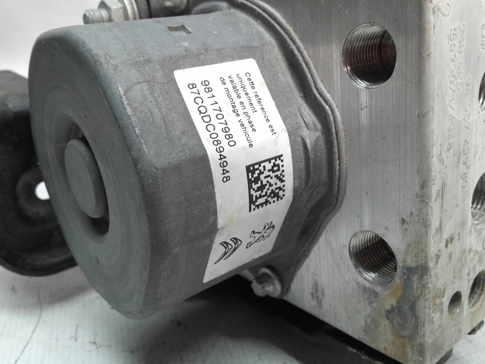 ABS control unit / ECU ABS CITROËN C4 Grand Picasso II (DA_, DE_) Imagem-2