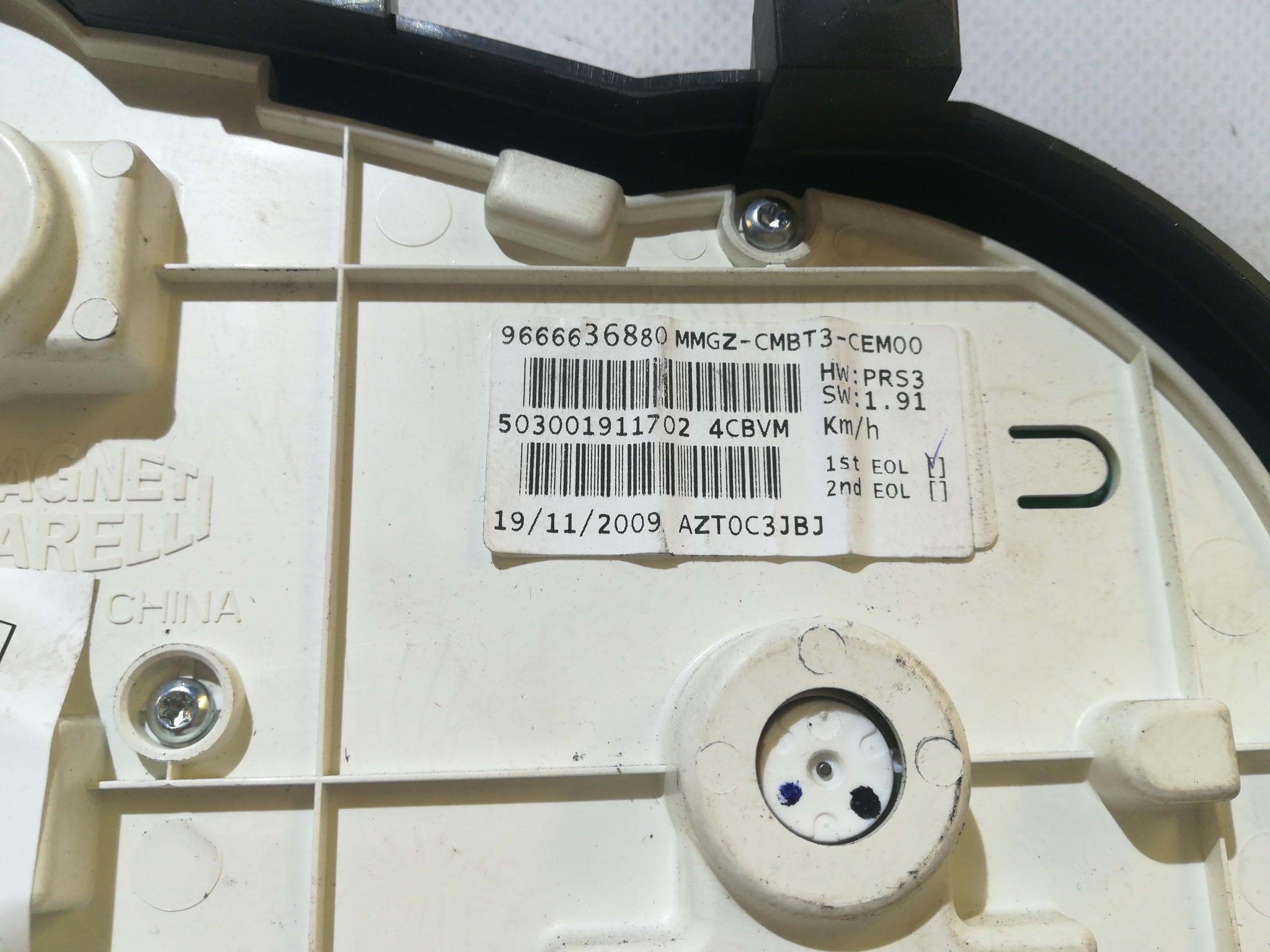 Quadrante / painel de instrumentos PEUGEOT 206+ (T3E) Imagem-2