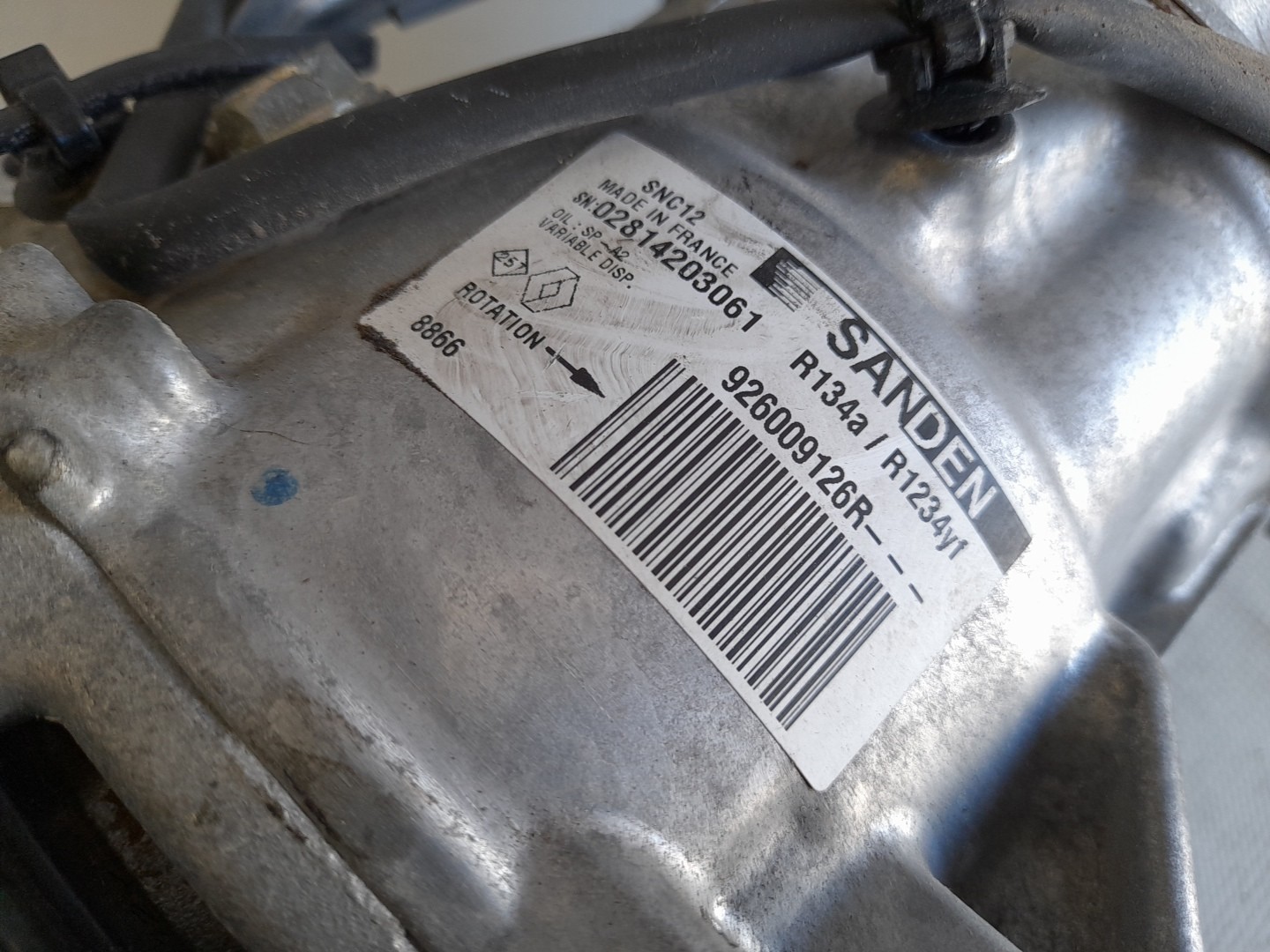 AC compressor RENAULT Clio V (BF_) Imagem-3
