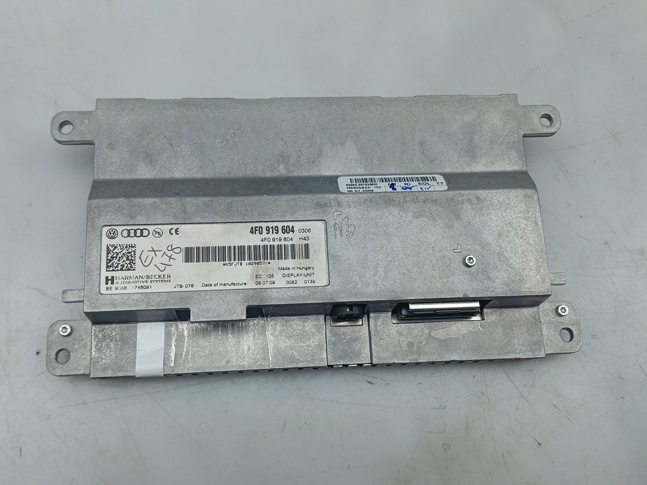 Display / schermo informazioni AUDI Q5 (8R) Imagem-1