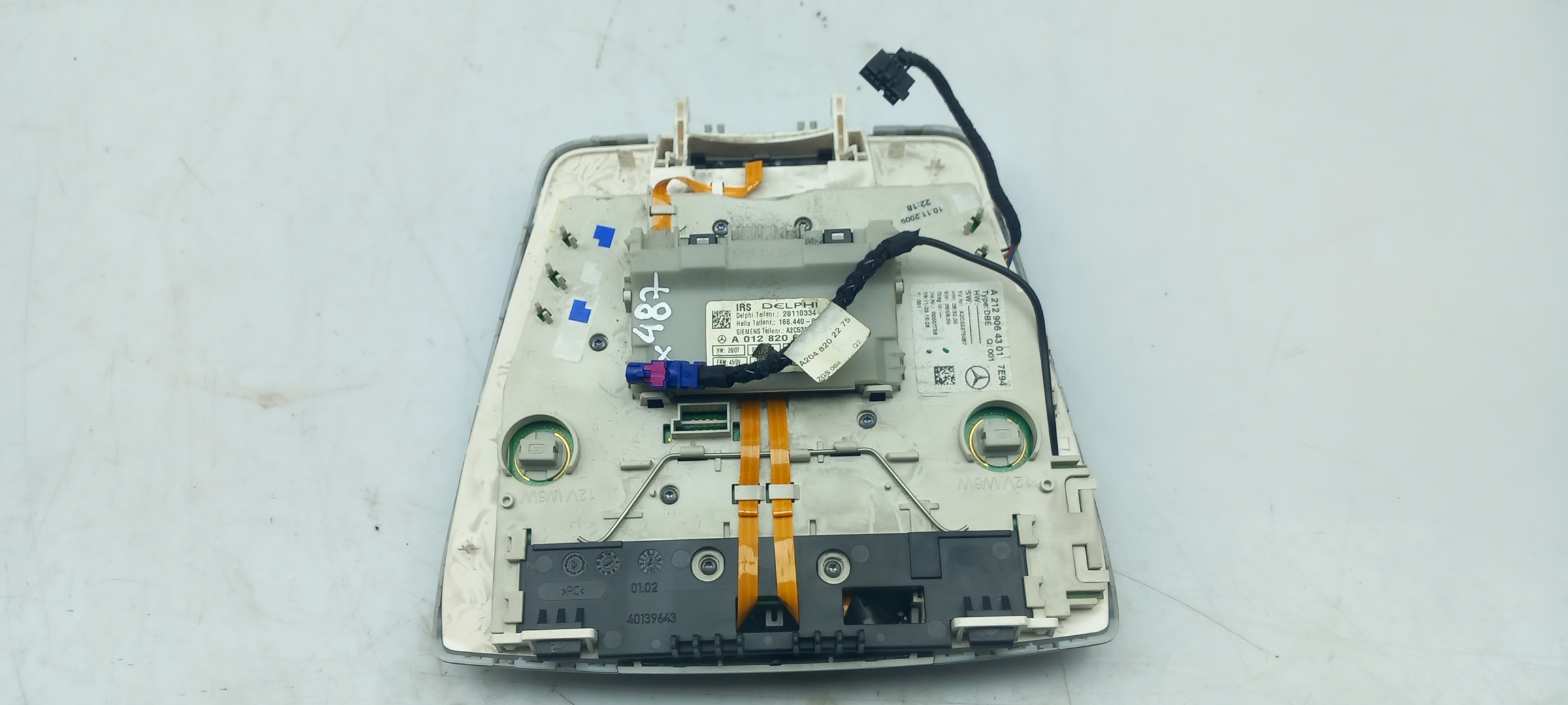 Plafón Delantero MERCEDES-BENZ Classe E (W212) Imagem-1