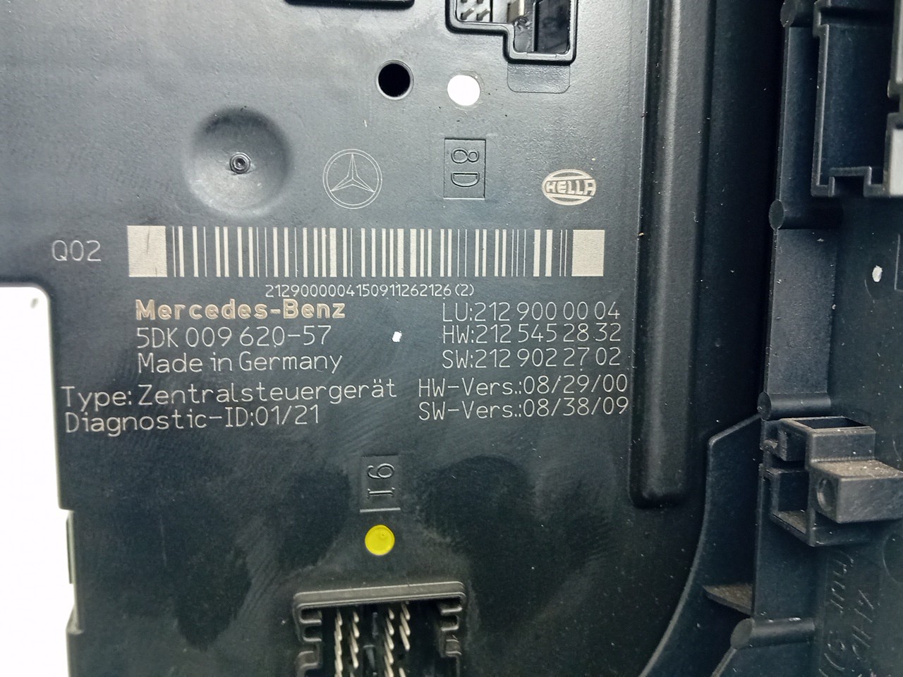 Boîte de fusibles / SAM / BSI MERCEDES-BENZ Classe E (W212) Imagem-3