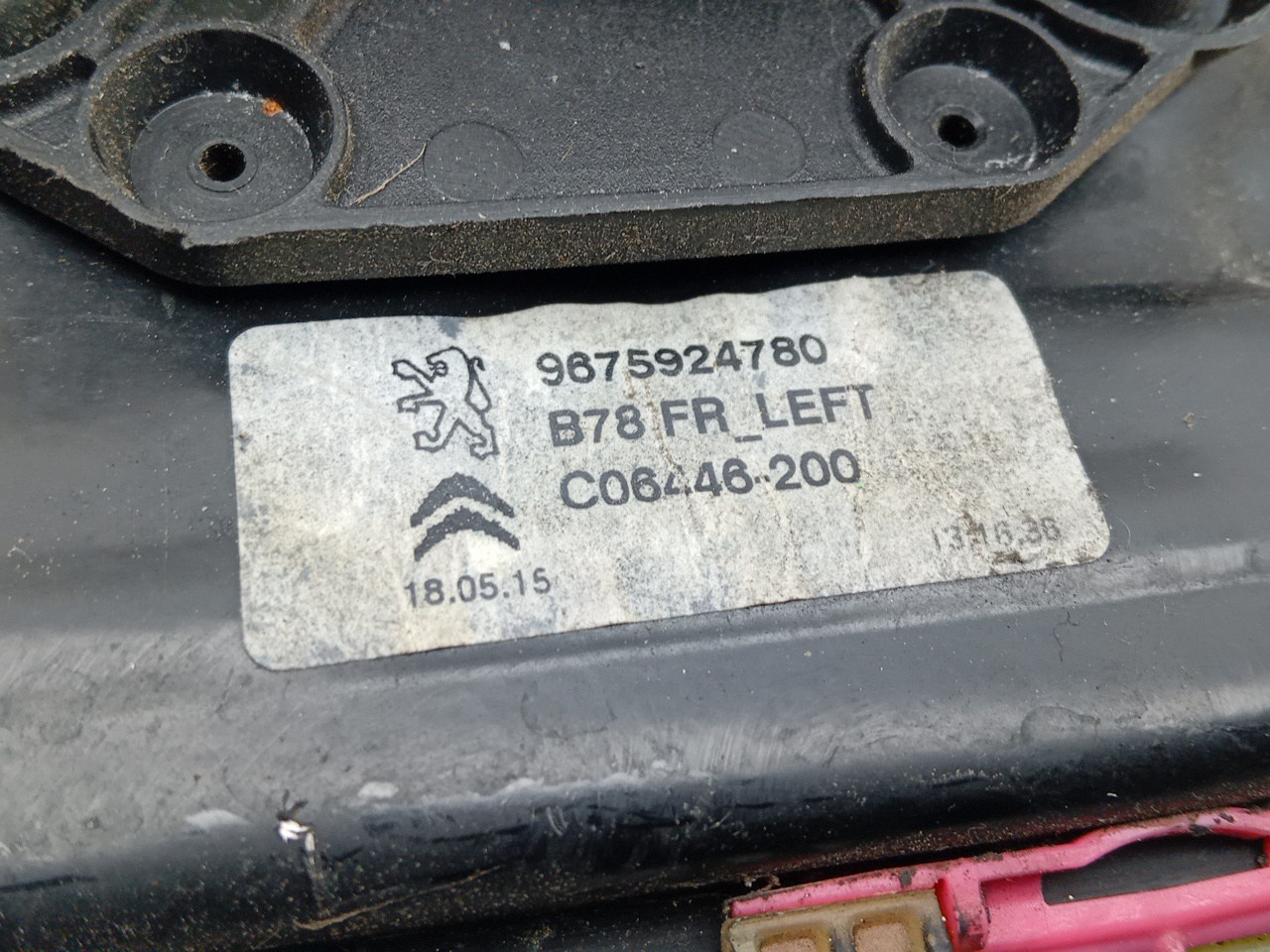 Alzavetro anteriore sinistro CITROËN C4 Picasso II Imagem-3