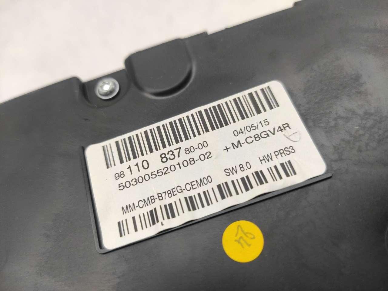 Quadro strumenti / Pannello strumenti CITROËN C4 Picasso II Imagem-2