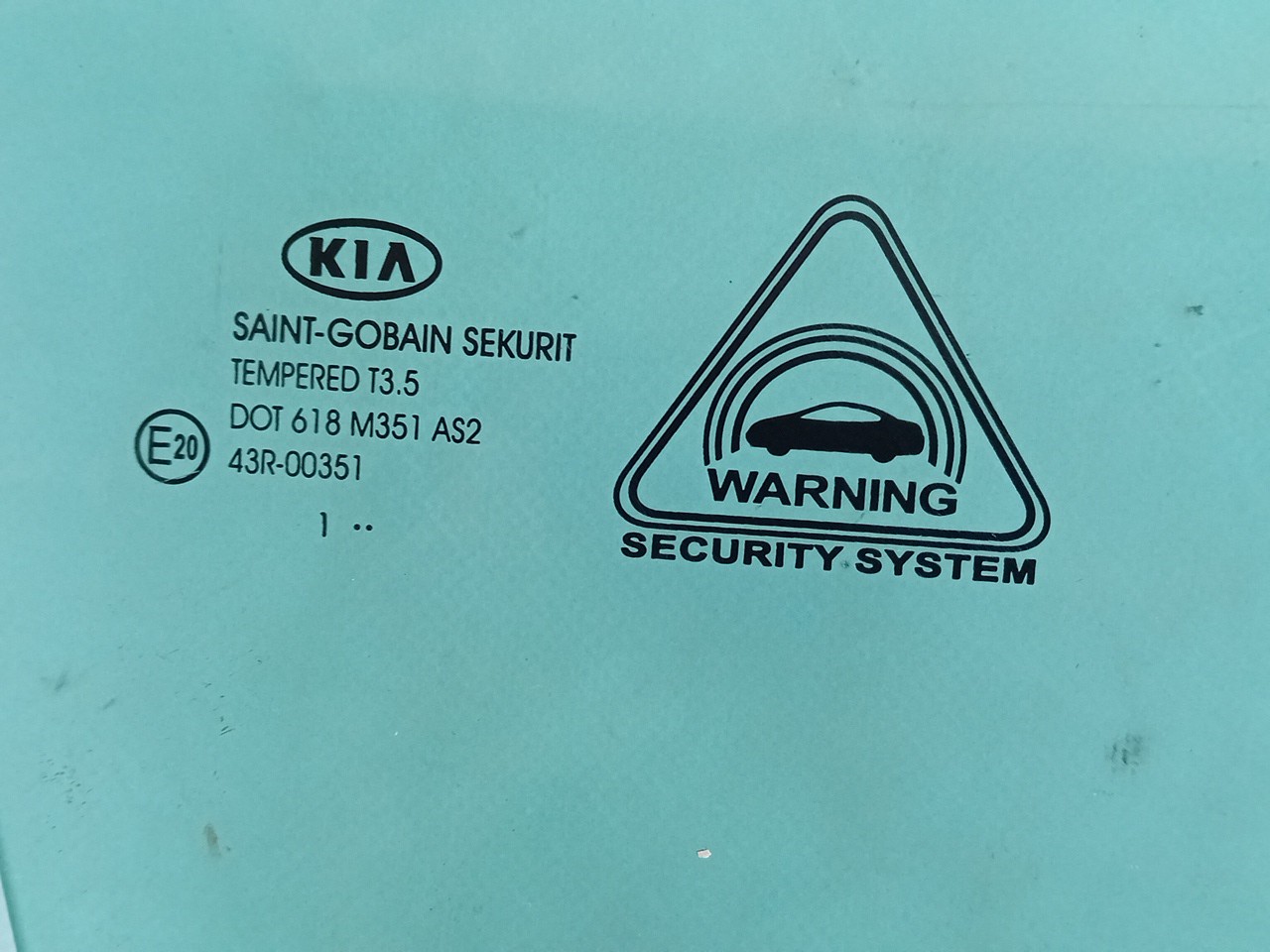 Vitre porte avant Droite KIA Sportage (SL) Imagem-2