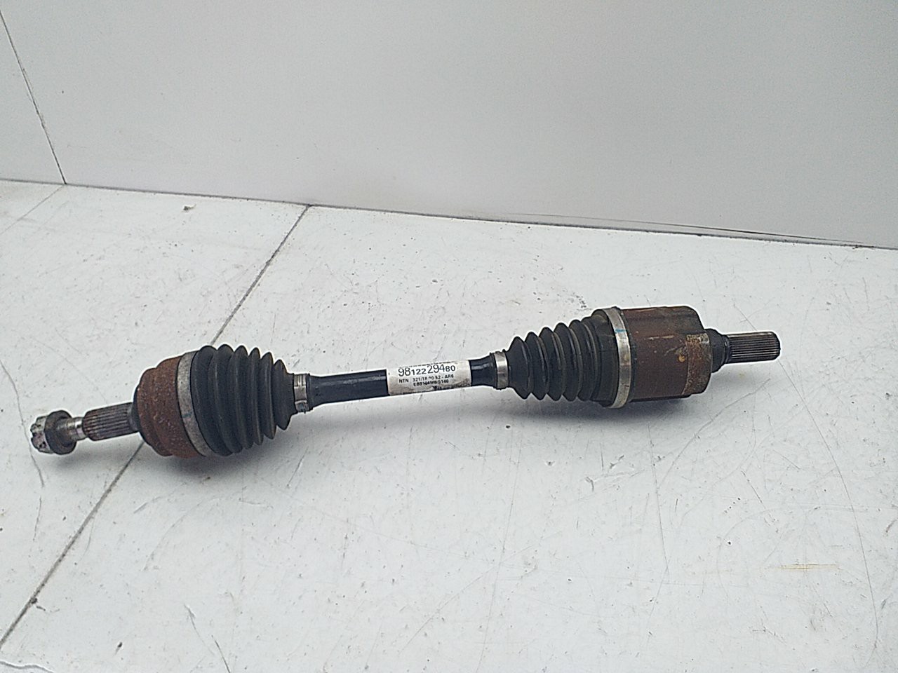 Left front driveshaft