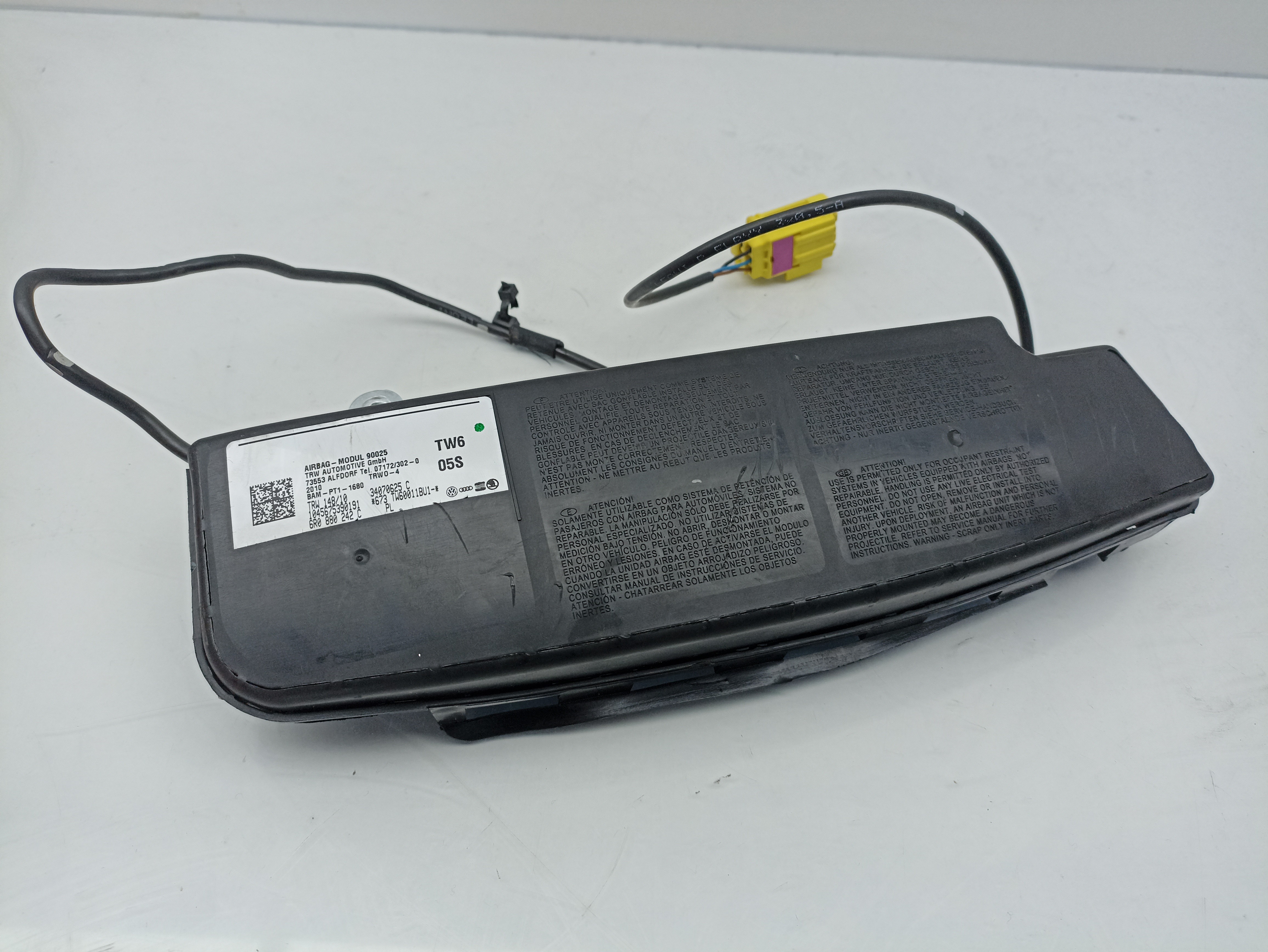 Airbag banco direito