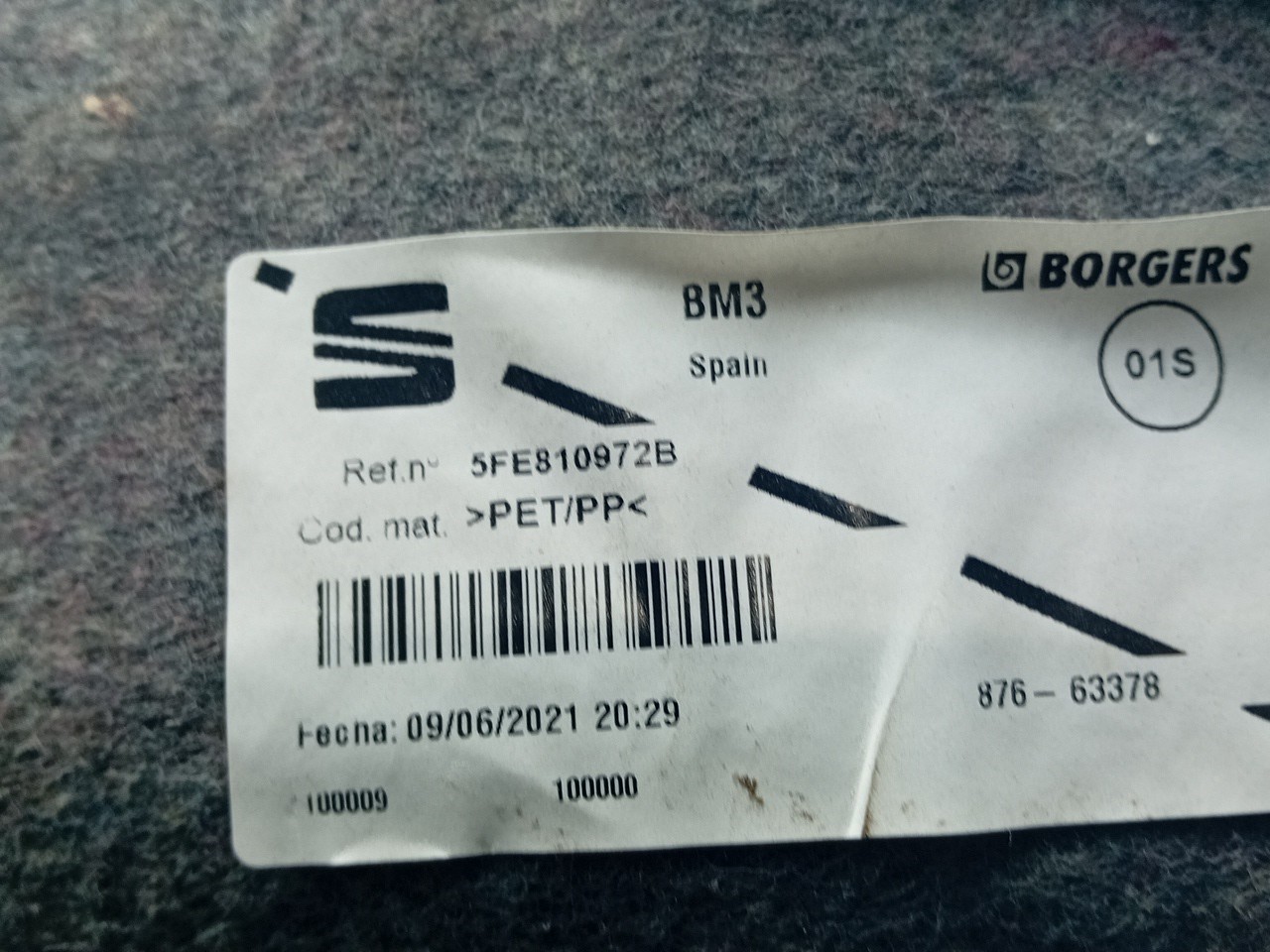 Paso rueda trasero derecho SEAT Leon Sportstourer (KL8) Imagem-1