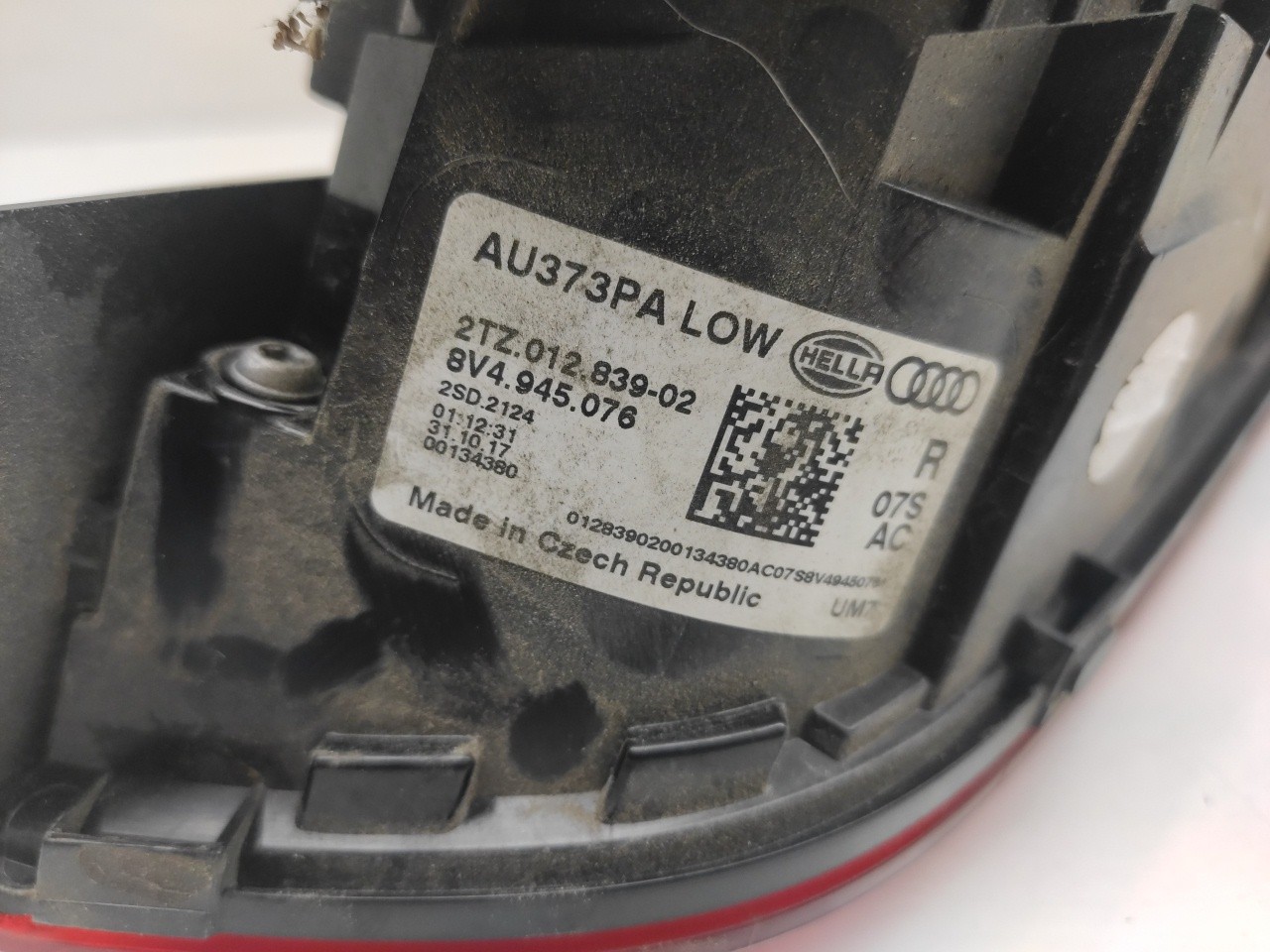 Right Tailgate light AUDI A3 (8V1, 8VK) Imagem-2