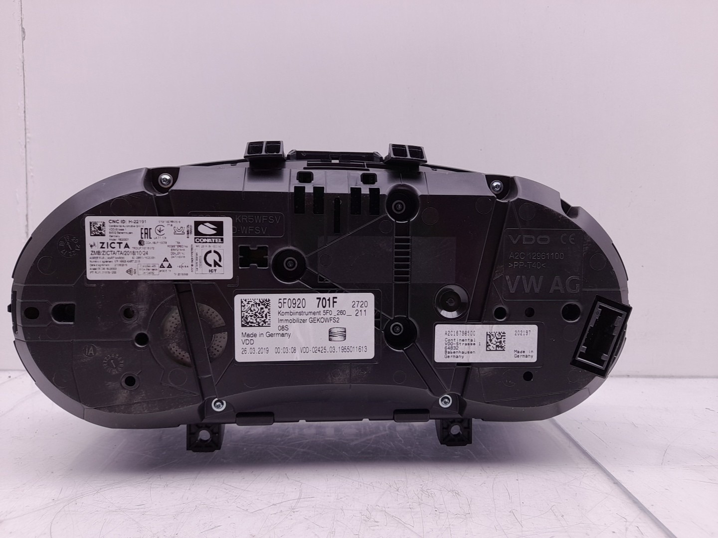 Quadrante / Cuadro de instrumentos SEAT Leon (5F1) Imagem-2