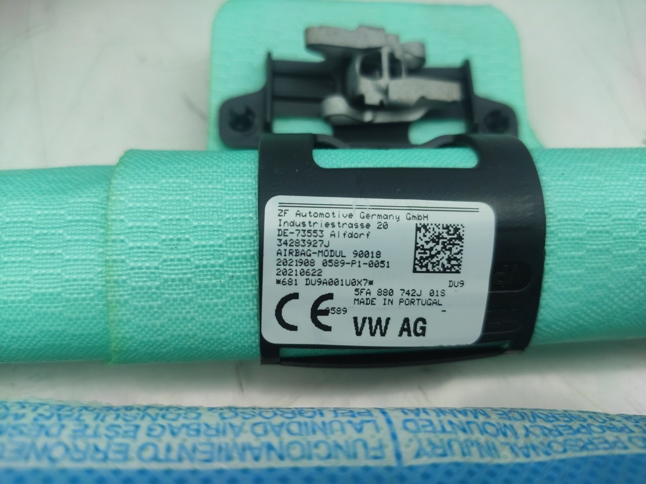 Airbag Cortina Derecho SEAT Leon (KL1) Imagem-2