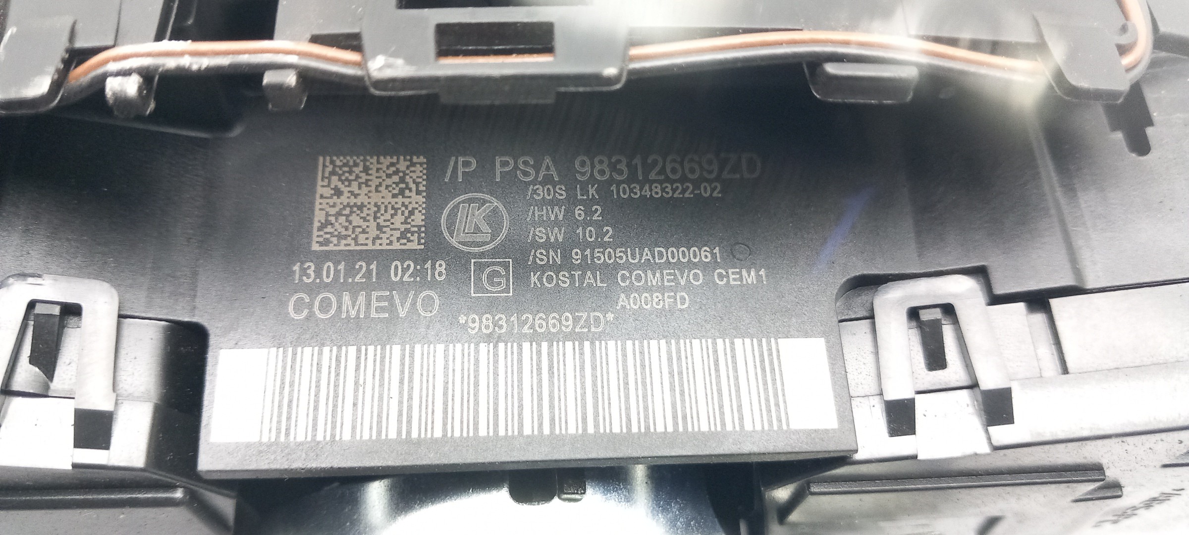 Fita de airbags DS DS7 Crossback (J_) Imagem-4