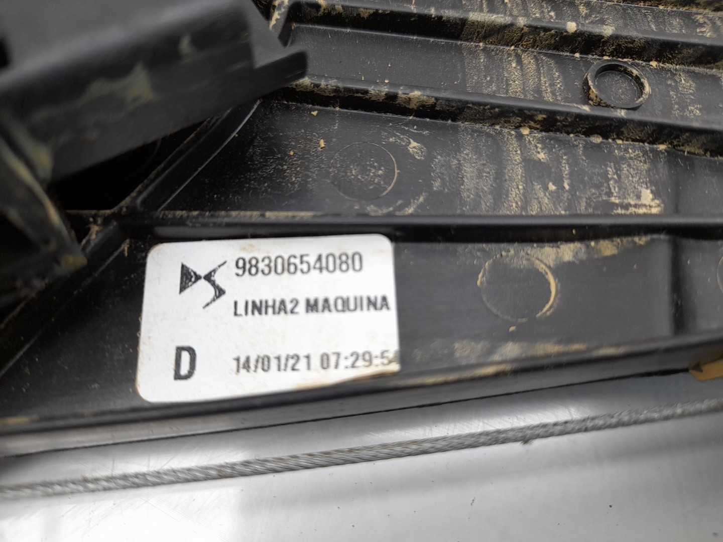 Elevalunas trasero derecho DS DS7 Crossback (J_) Imagem-2