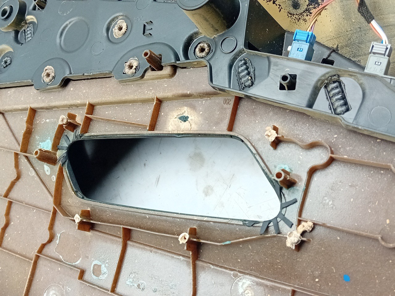 Left rear door panel DS DS7 Crossback (J_) Imagem-2