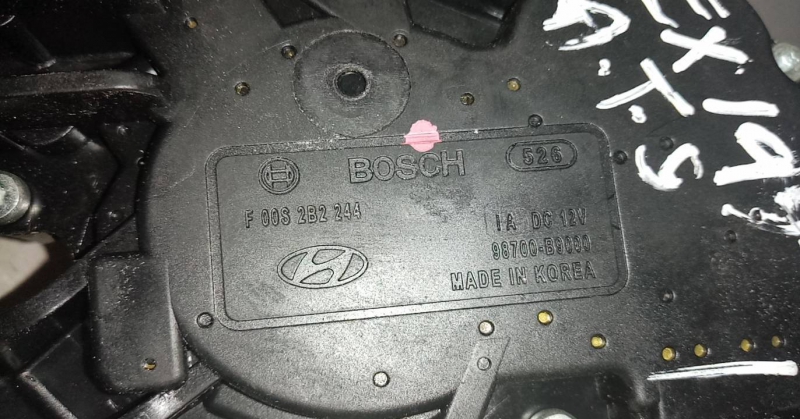 Motor limpa vidros trás HYUNDAI i10 (BA, IA) Imagem-2