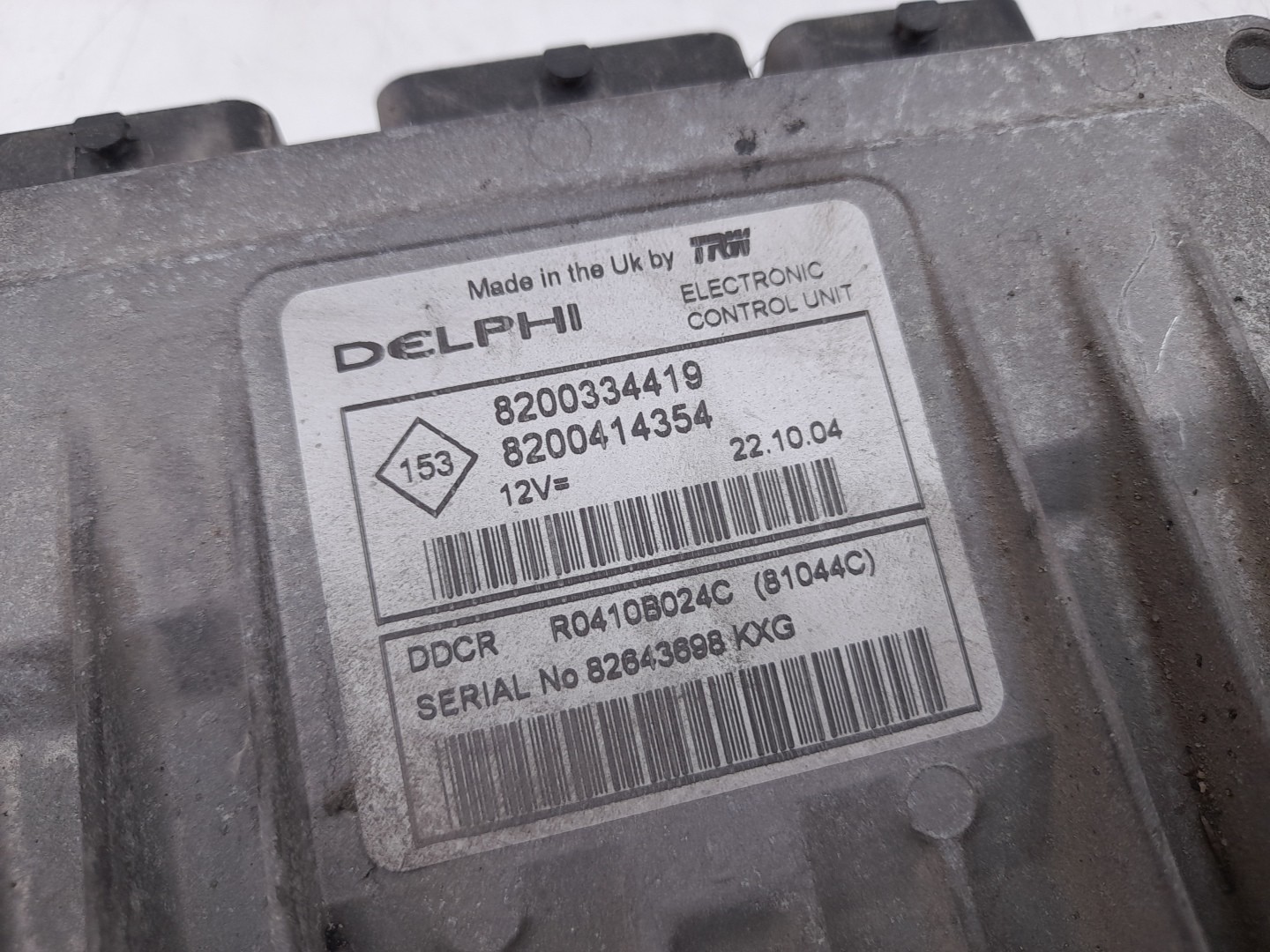 Centralina motor / ECU RENAULT Megane II Break (KM0/1_) Imagem-2
