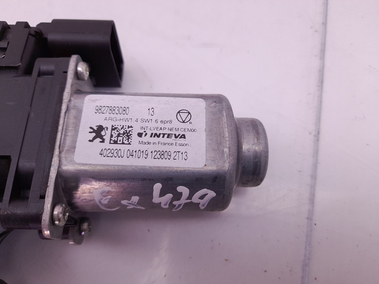 Right Rear  Door Window Regulator Motor PEUGEOT 508 II Imagem-2