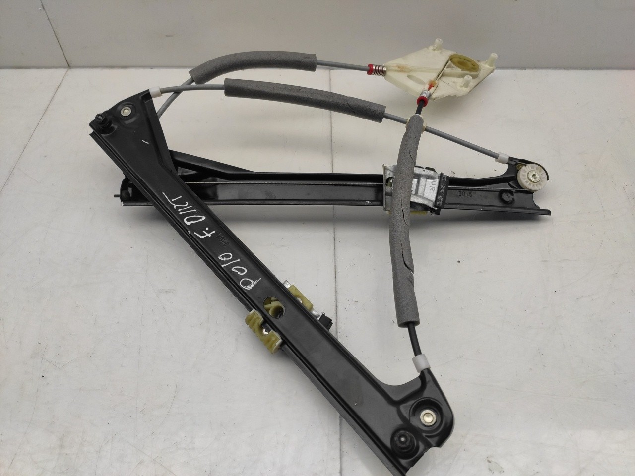 Right front window regulator VOLKSWAGEN Polo (6R, 6C) Imagem-1