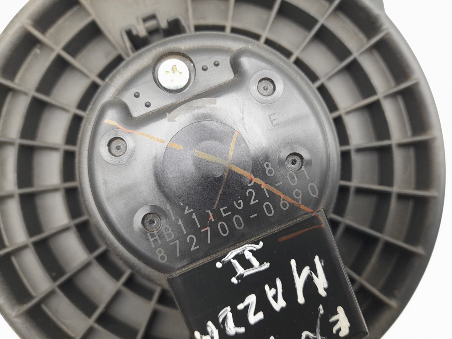 Heater Blower Motor MAZDA 2 (DE) Imagem-2