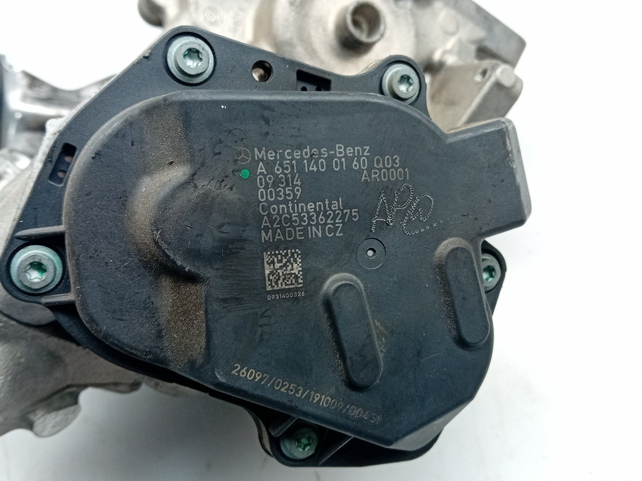 EGR valve MERCEDES-BENZ Classe E (W212) Imagem-3