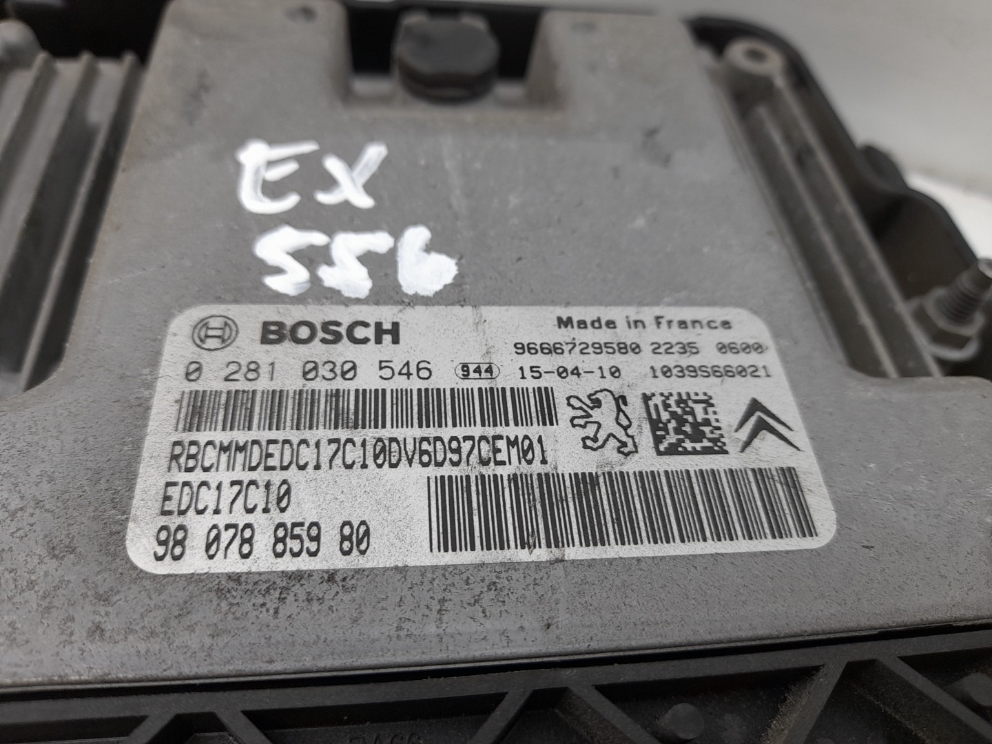 Centralina motor / ECU CITROËN C-Elysee Imagem-2